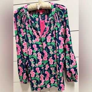 NWT Lilly Pulitzer - Elsa Silk Top - Sz L